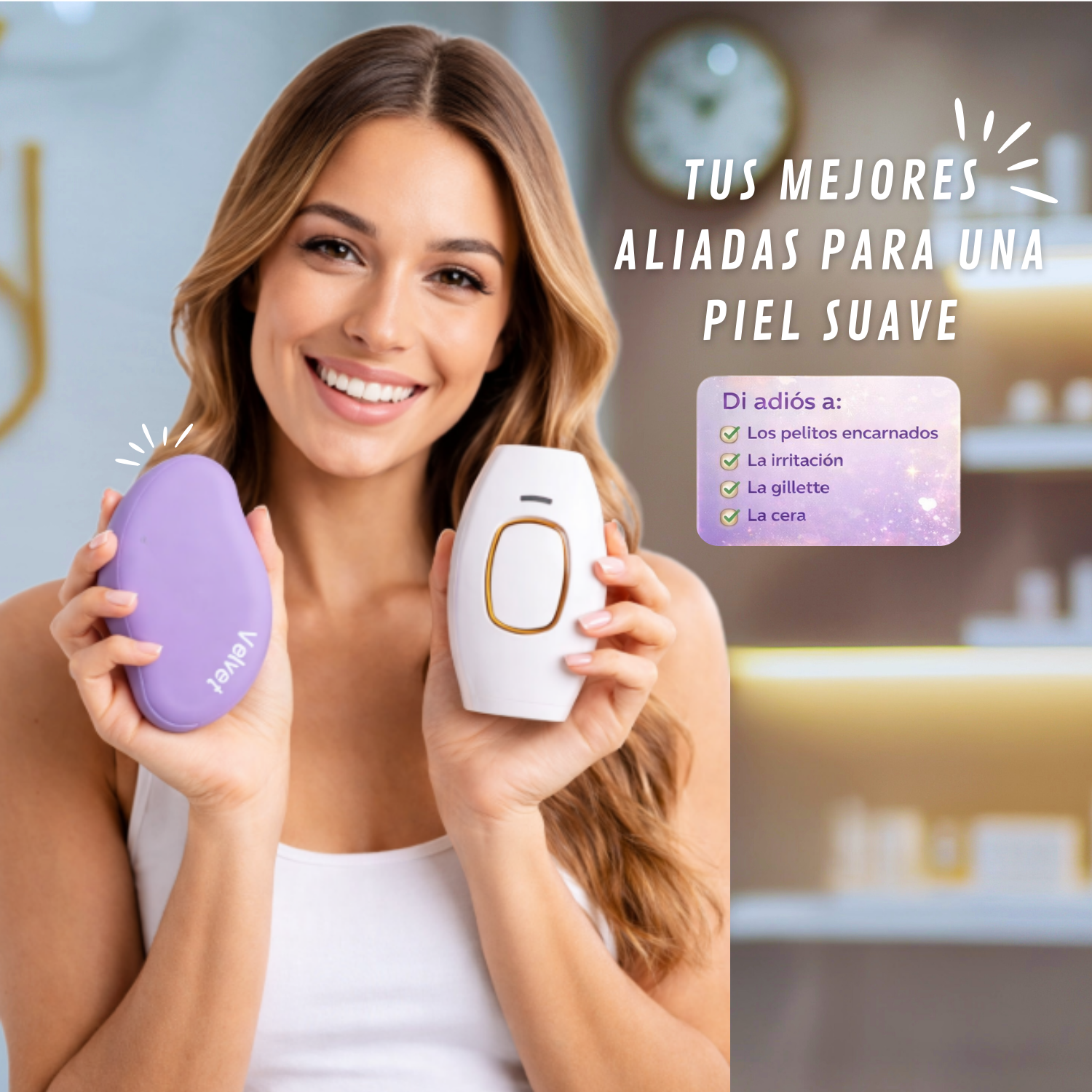 Pack Duo - Laser IPL + Borrador de vello
