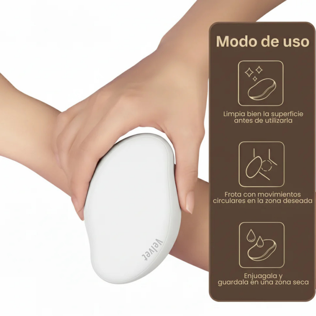 Borrador de vello - Depilación Sin Dolor - Reutilizable
