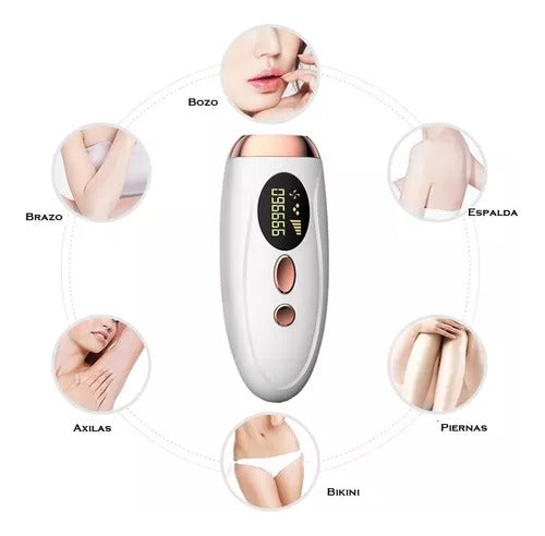 Depiladora laser Ipl Definitiva 999mil Pulsos Velvet Skin