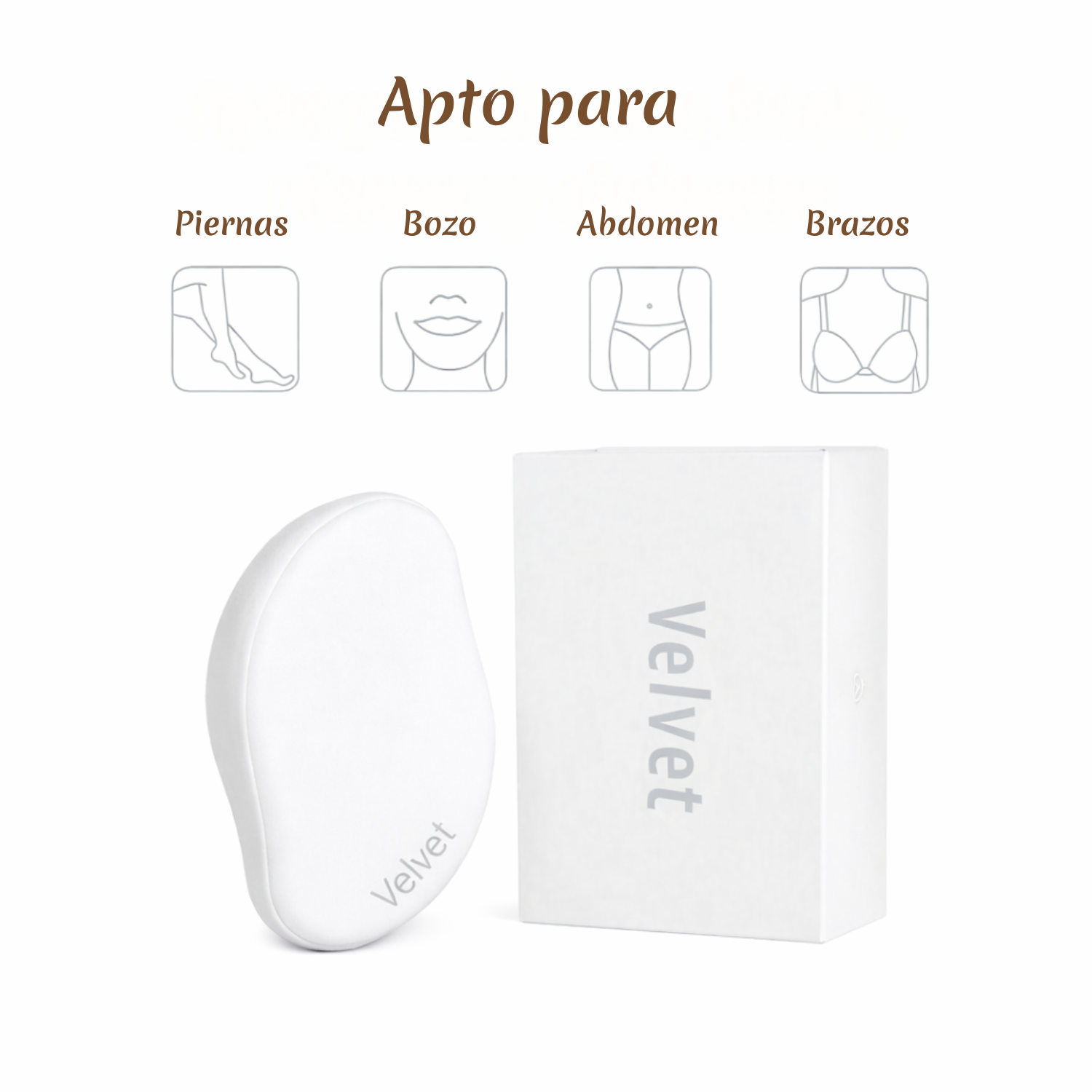 Borrador de vello - Depilación Sin Dolor - Reutilizable