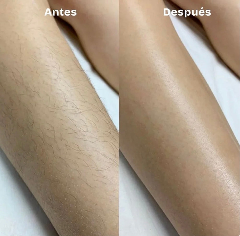 Borrador de vello - Depilación Sin Dolor+ crema corporal hidratante de regalo